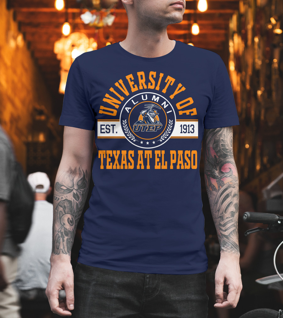University of Texas at El Paso UTEP Alumni Est. 1913 T-Shirt