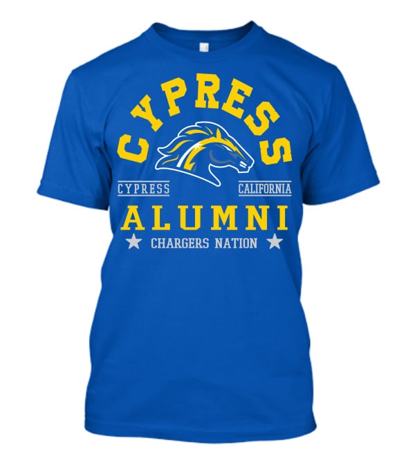 Cypress California Alumni Chargers Nation T-Shirt