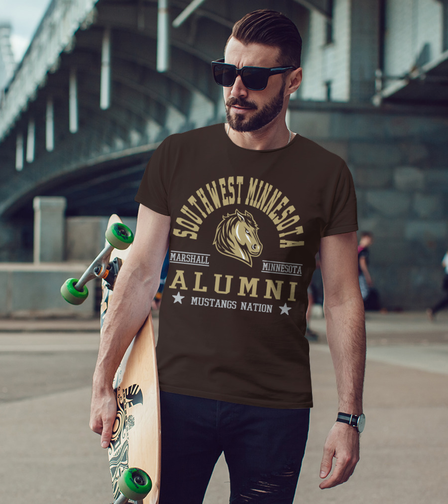 Southwest Minnesota Marshall Alumni Mustangs Nation T-Shirt