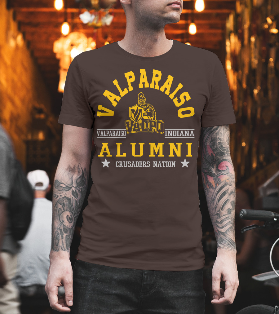 Valparaiso Indiana Valpo Alumni Crusaders Nation T-Shirt