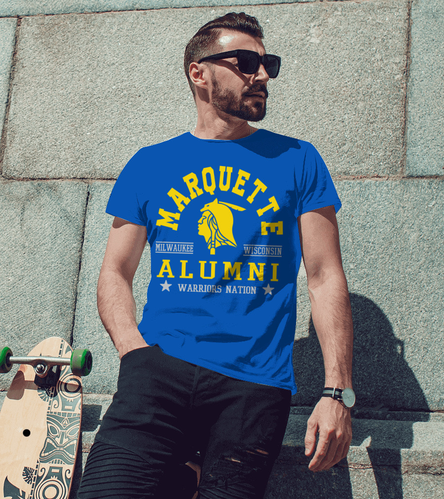 Marquette Alumni Warriors Nation Milwaukee Wisconsin T-Shirt