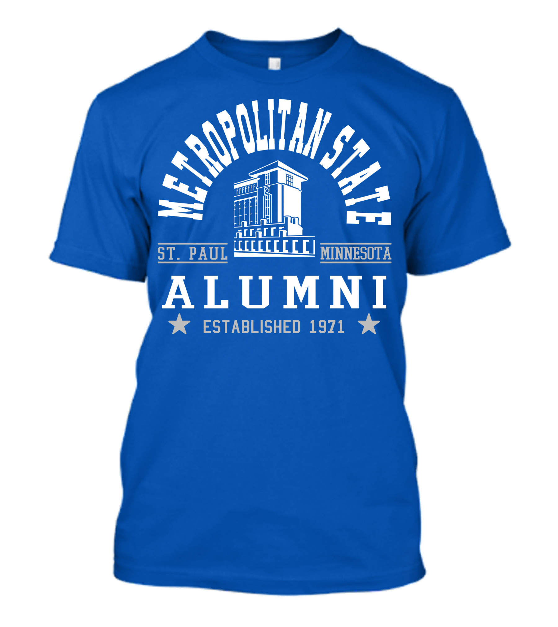 Metropolitan State Alumni St. Paul Minnesota Established 1971 T-Shirt