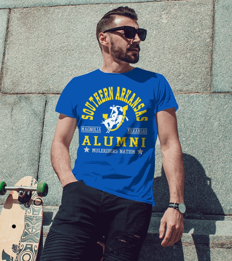 Southern Arkansas Muleriders Alumni Nation Magnolia Arkansas T-Shirt