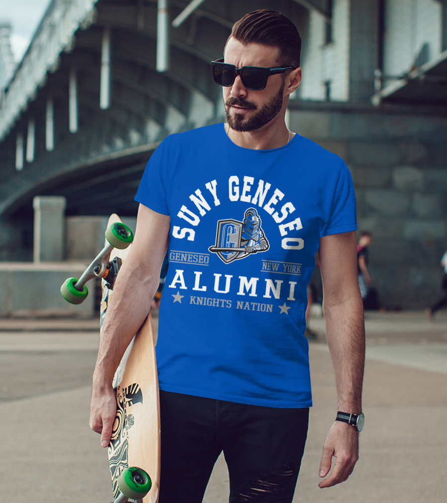 SUNY Geneseo Alumni Knights Nation New York T-Shirt