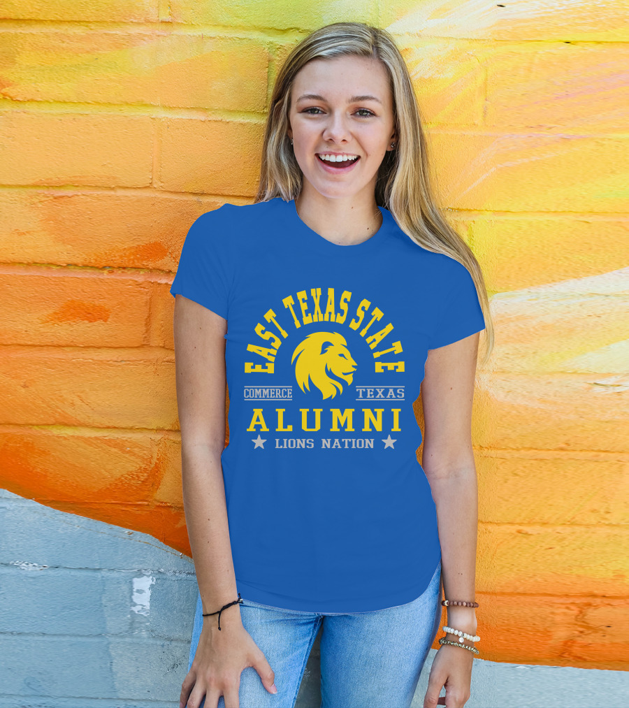East Texas State Alumni Commerce Texas Lions Nation T-Shirt