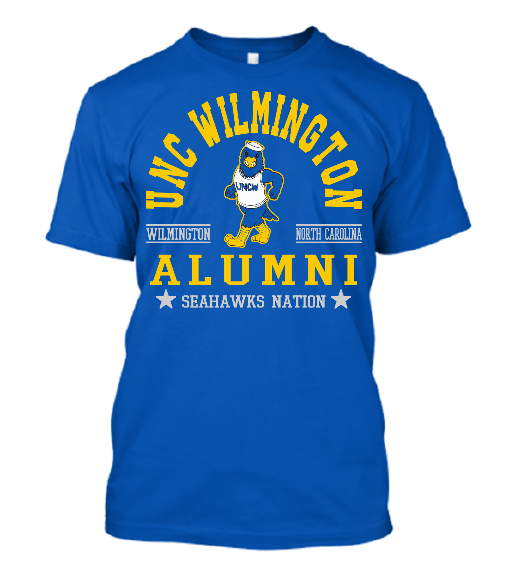 UNC Wilmington Alumni Seahawks Nation Wilmington North Carolina T-Shirt