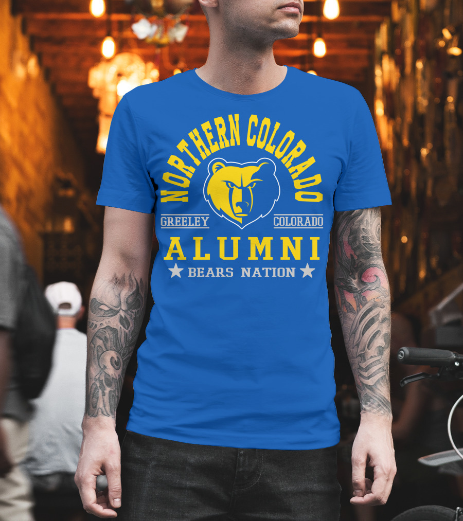 Northern Colorado Alumni Bears Nation Greeley Colorado T-Shirt