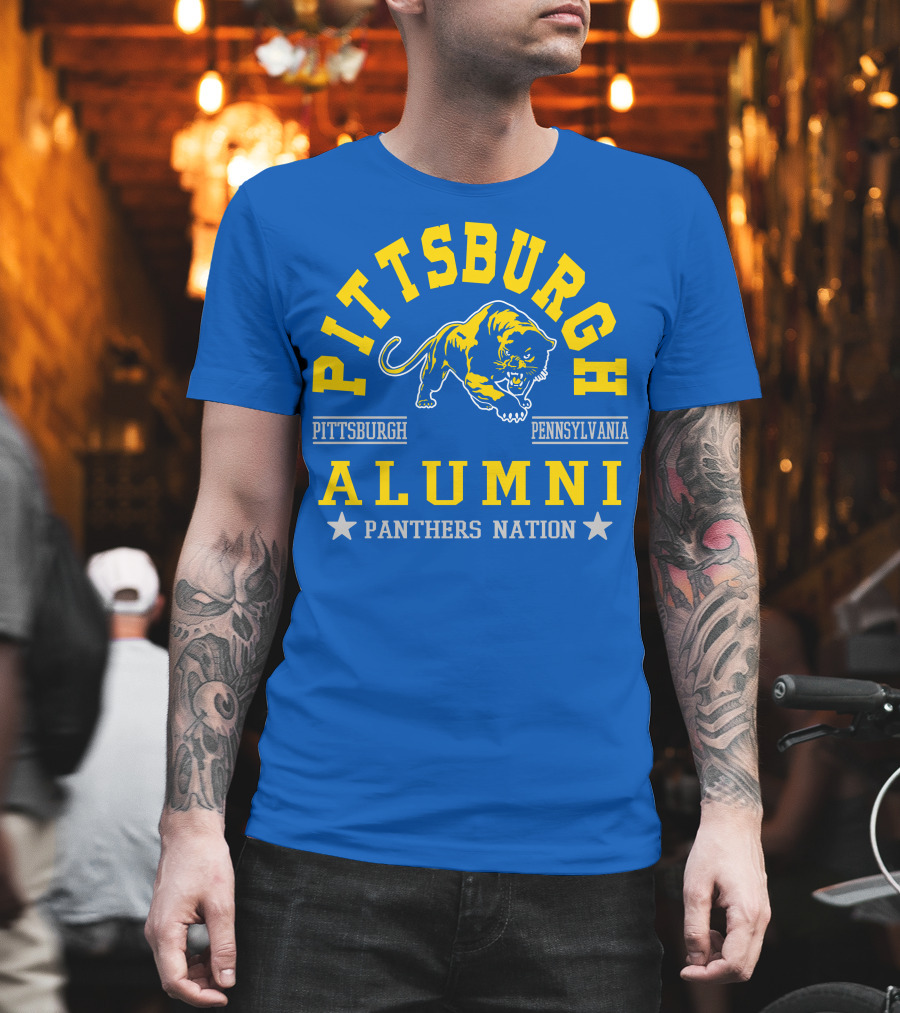 Pittsburgh Pennsylvania Alumni Panthers Nation T-Shirt