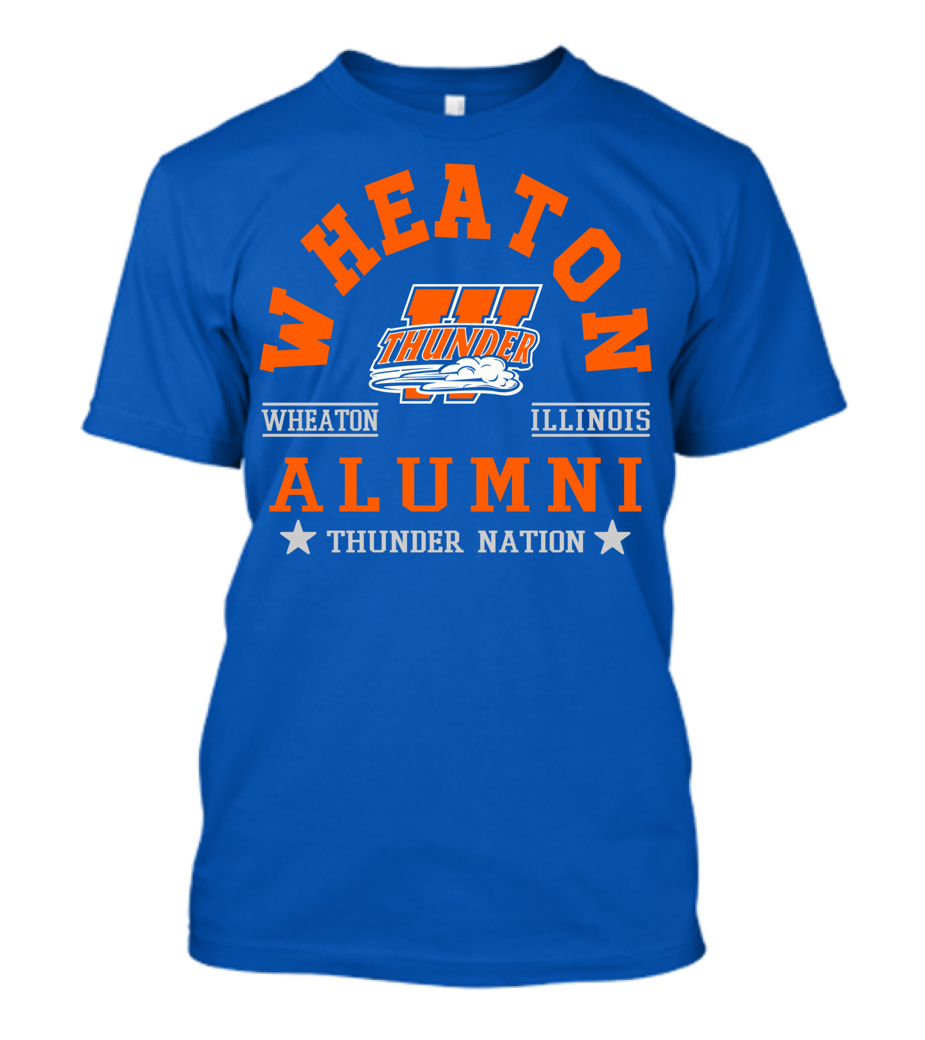 Wheaton Illinois Thunder Alumni Nation T-Shirt