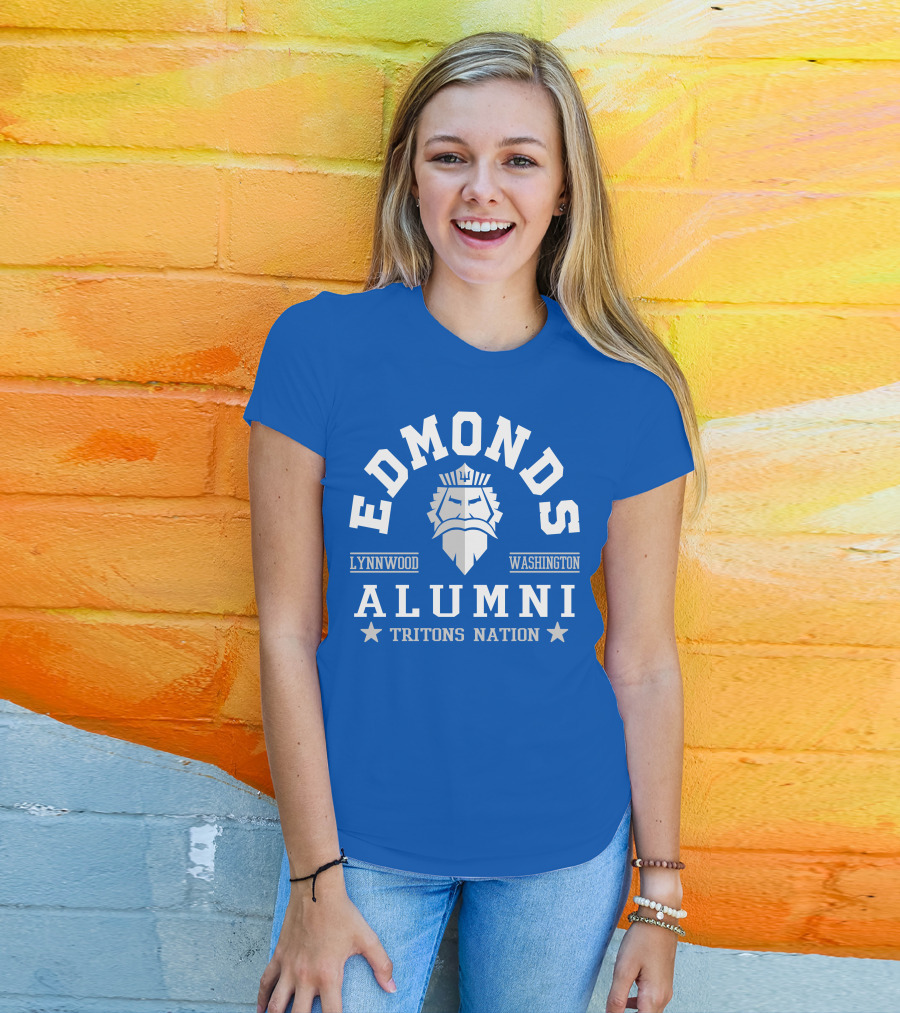 Edmonds Lynnwood Washington Alumni Tritons Nation T-Shirt