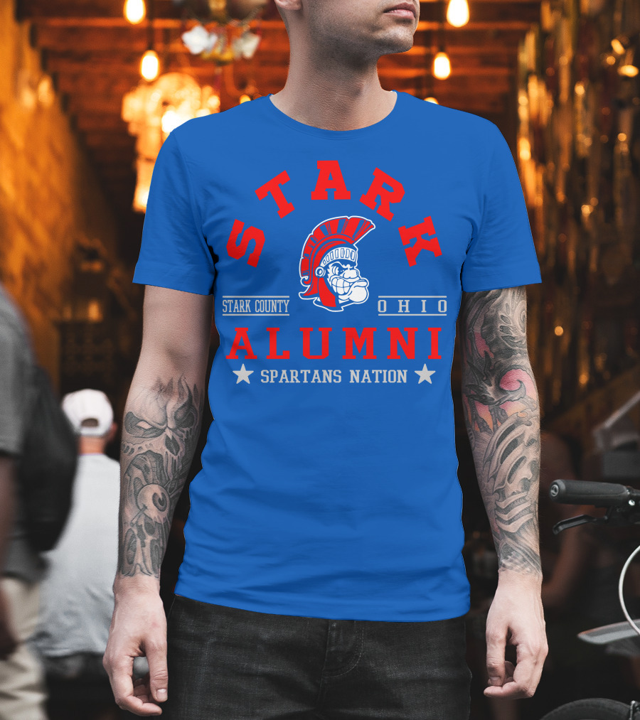 Stark County Ohio Alumni Spartans Nation T-Shirt