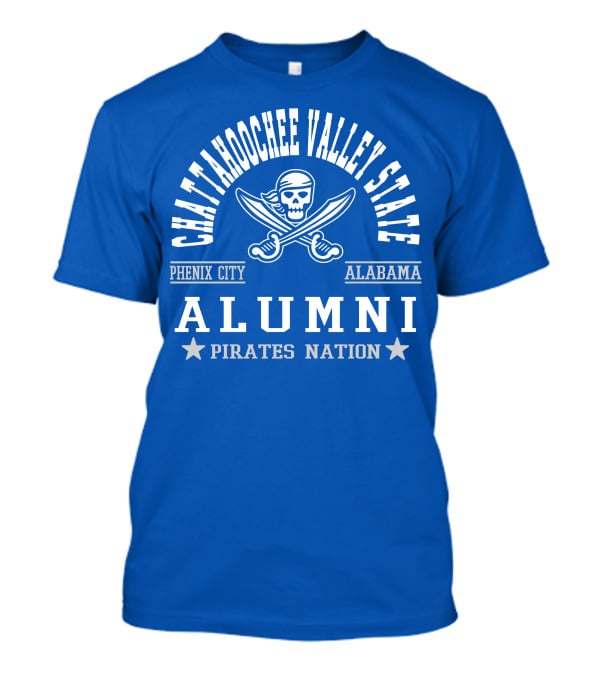 Chattahoochee Valley State Phenix City Alabama Alumni Pirates Nation T-Shirt