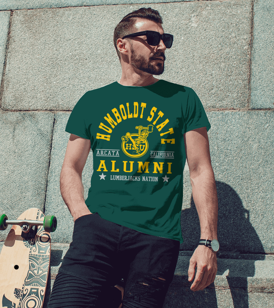 Humboldt State Alumni Arcata California Lumberjacks Nation HSU T-Shirt