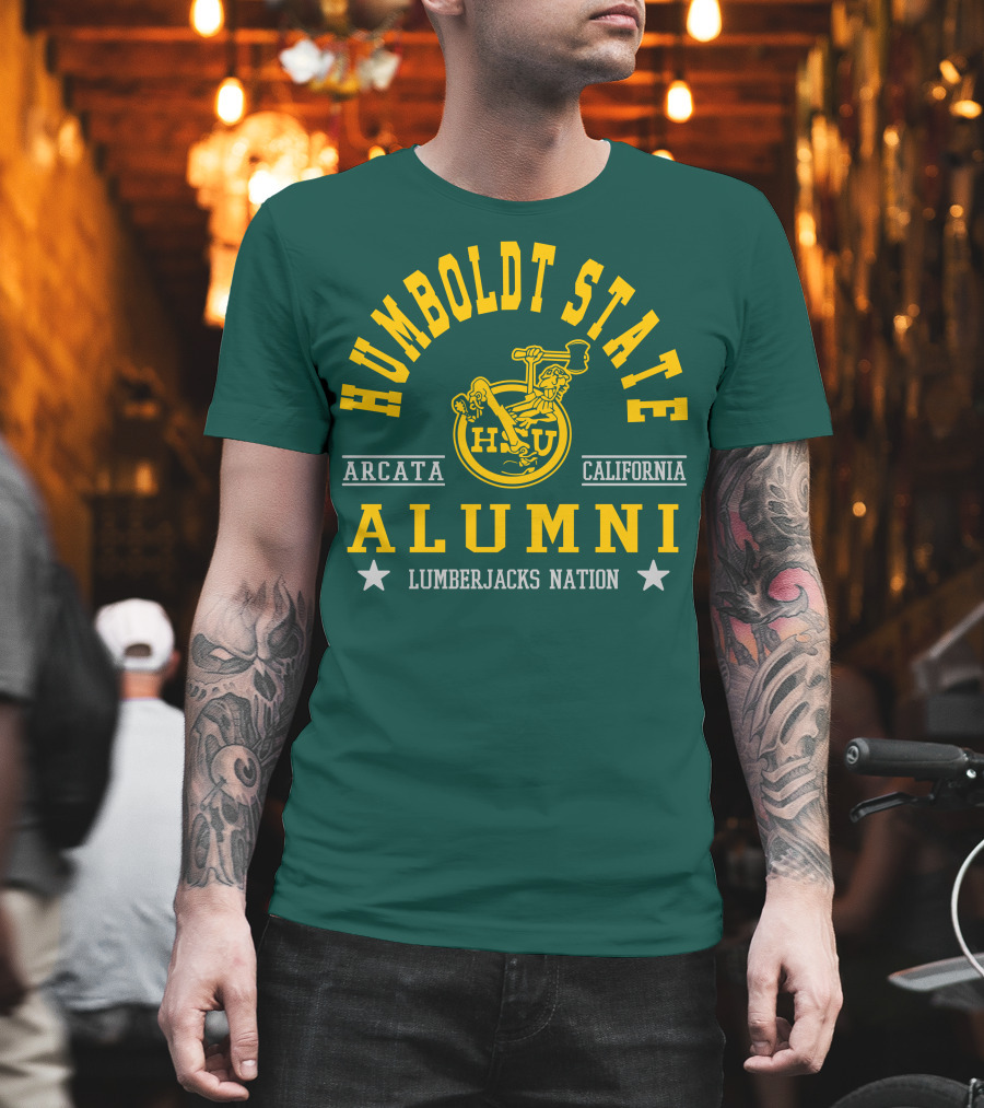 Humboldt State Alumni Arcata California Lumberjacks Nation HSU T-Shirt