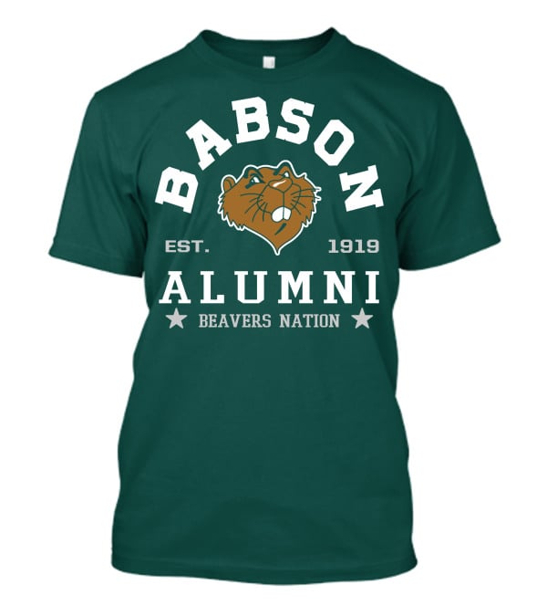 Babson Alumni Beavers Nation Est. 1919 T-Shirt