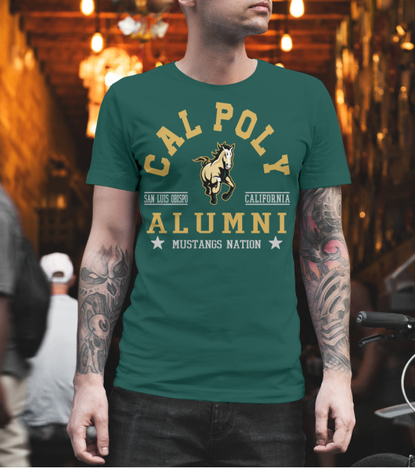 Cal Poly Alumni Mustangs Nation San Luis Obispo California T-Shirt Cal Poly Alumni Mustangs Nation San Luis Obispo California T-Shirt