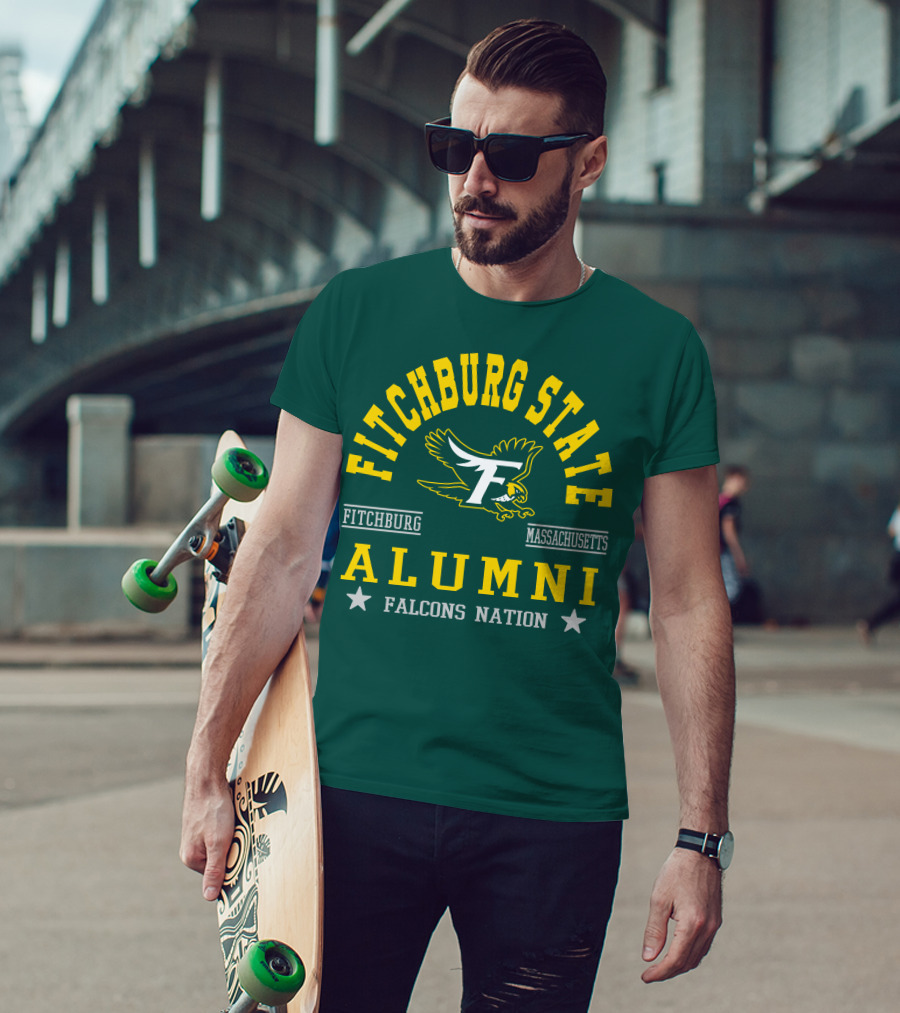 Fitchburg State Alumni Falcons Nation Massachusetts T-Shirt