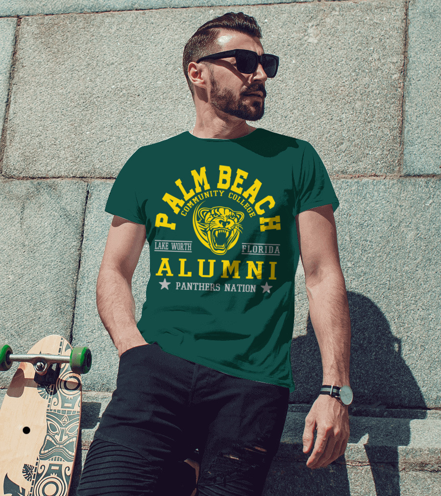 Palm Beach Community College Lake Worth Florida Alumni Panthers Nation T-Shirt