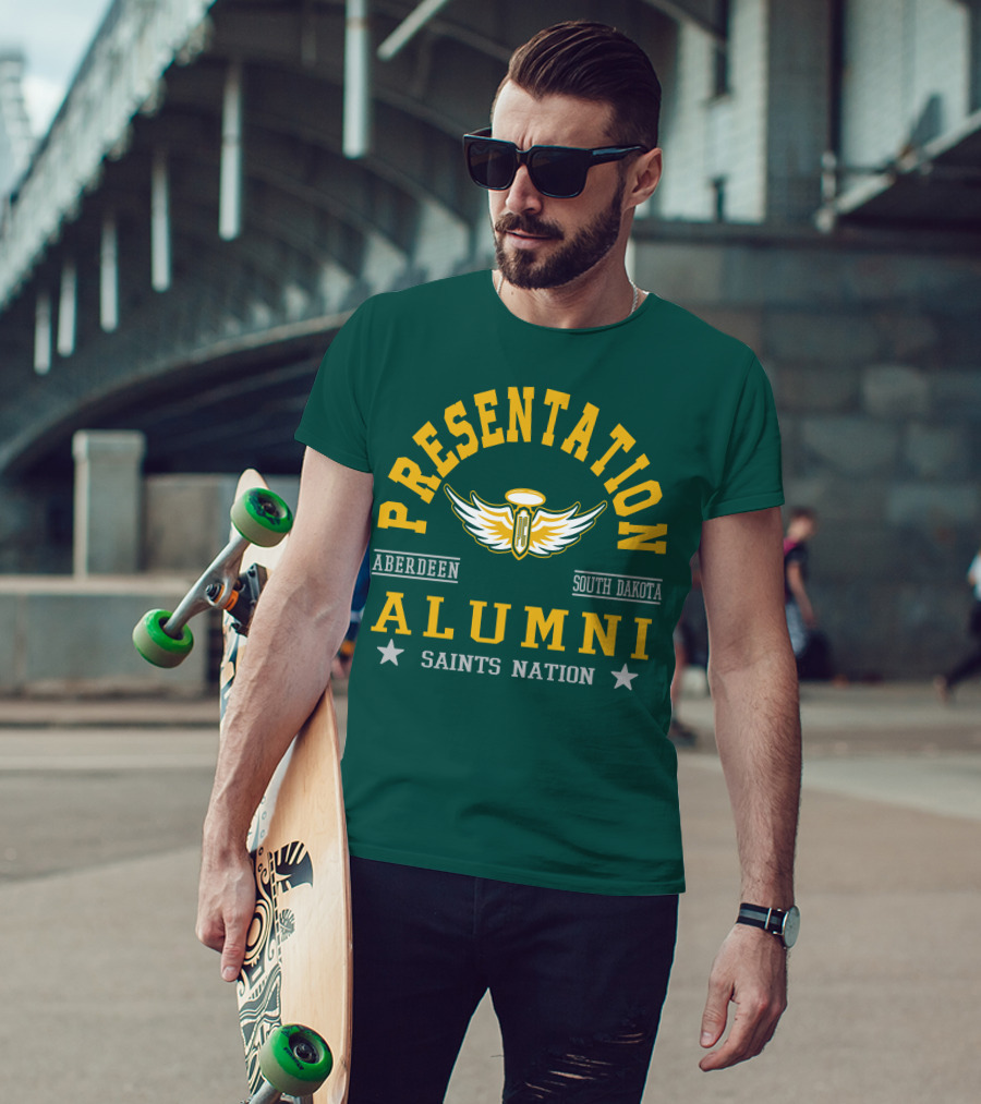 Presentation College Alumni Saints Nation Aberdeen South Dakota T-Shirt