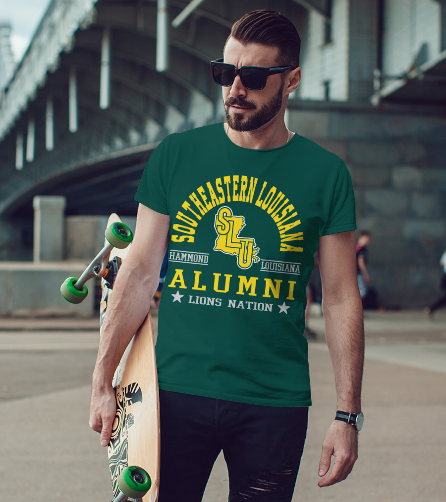 Southeastern Louisiana Alumni SLU Lions Nation Hammond Louisiana T-Shirt