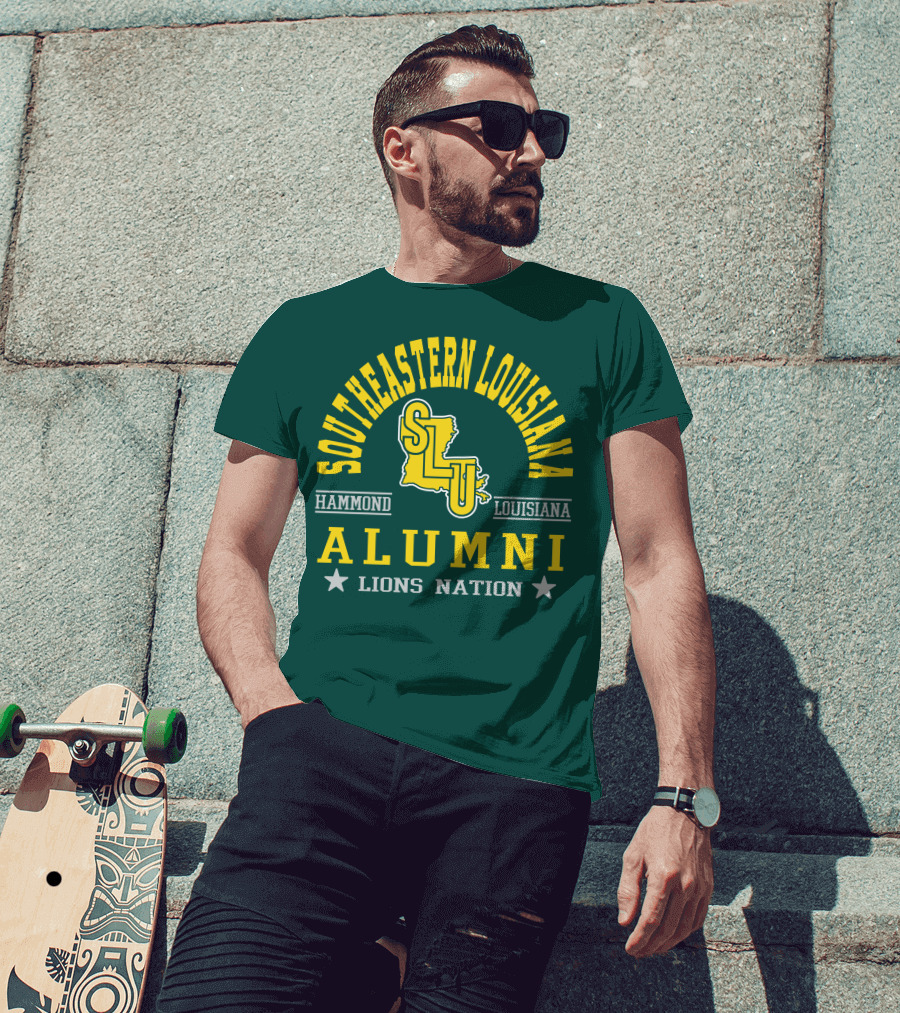 Southeastern Louisiana Alumni SLU Lions Nation Hammond Louisiana T-Shirt