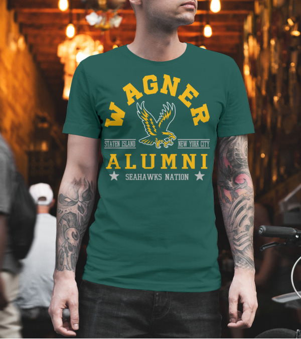Wagner College Staten Island New York City Alumni Seahawks Nation T-Shirt Wagner College Staten Island New York City Alumni Seahawks Nation T-Shirt