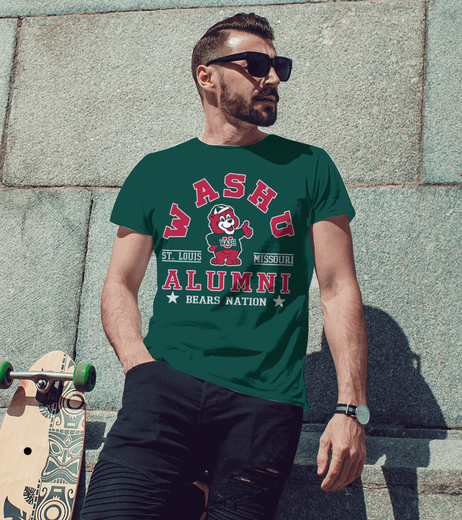 WASHU St. Louis Missouri Alumni Bears Nation T-Shirt