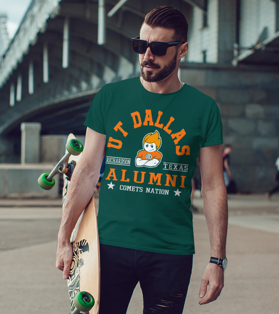 UT Dallas Alumni Comets Nation Richardson Texas T-Shirt