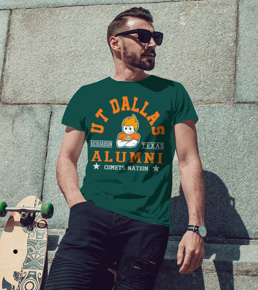UT Dallas Alumni Comets Nation Richardson Texas T-Shirt