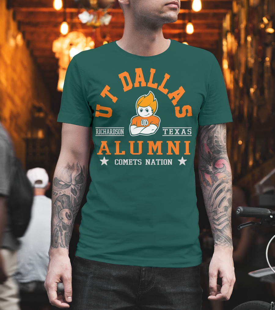 UT Dallas Alumni Comets Nation Richardson Texas T-Shirt