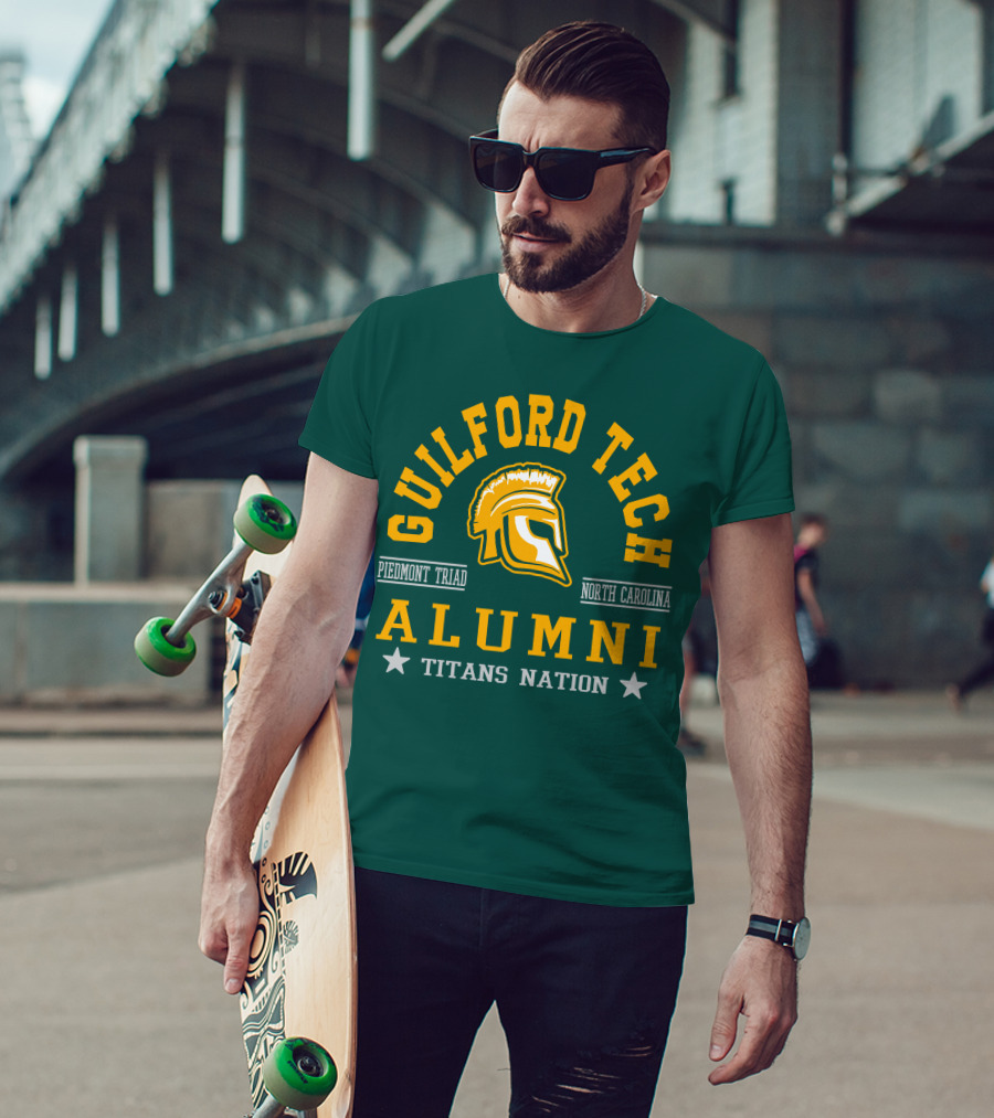 Guilford Tech Alumni Titans Nation Piedmont Triad North Carolina T-Shirt