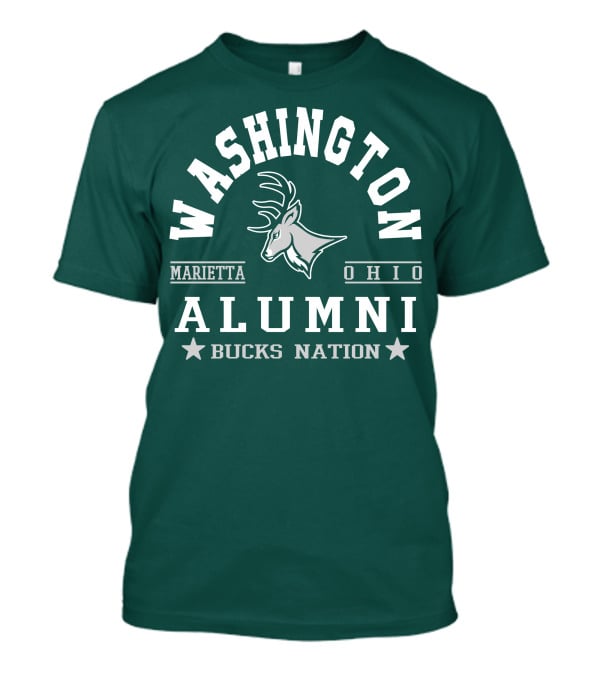 Washington Alumni Marietta Ohio Bucks Nation T-Shirt