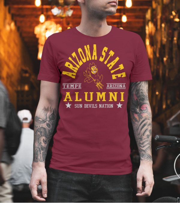 Arizona State Alumni Sun Devils Nation Tempe Arizona T-Shirt Arizona State Alumni Sun Devils Nation Tempe Arizona T-Shirt