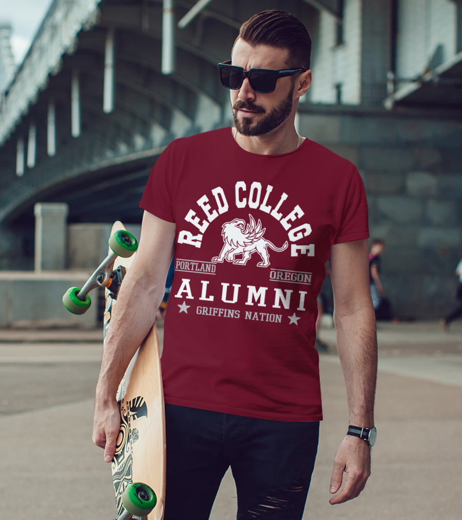 Reed College Portland Oregon Alumni Griffins Nation T-Shirt