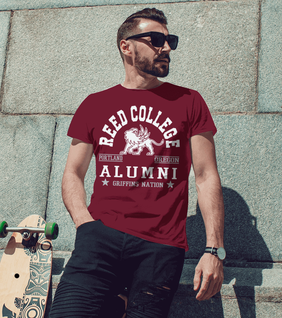 Reed College Portland Oregon Alumni Griffins Nation T-Shirt