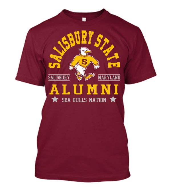 Salisbury State Maryland Alumni Sea Gulls Nation T-Shirt