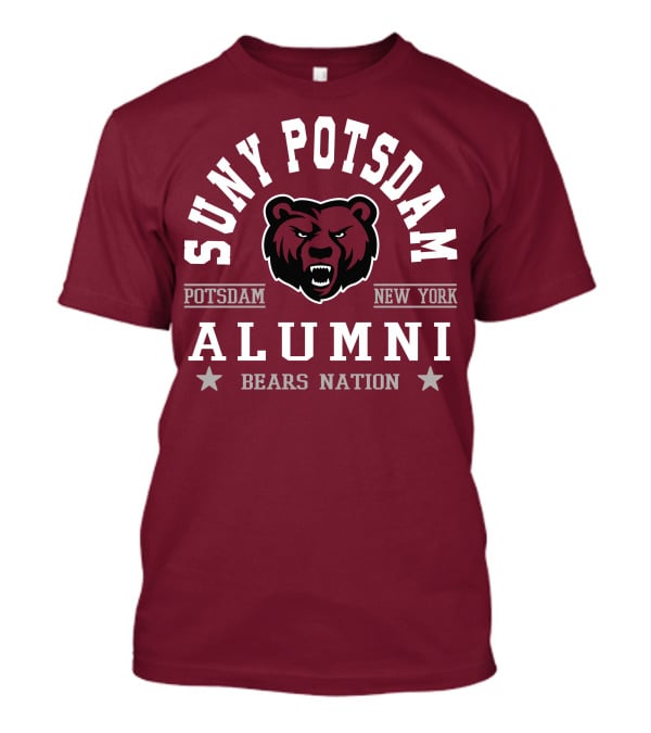 SUNY Potsdam Alumni Bears Nation New York T-Shirt