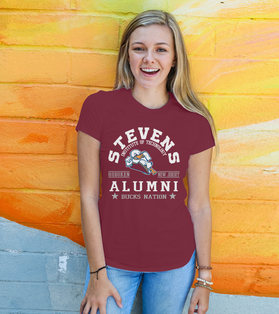Stevens Institute Of Technology Alumni Hoboken New Jersey Ducks Nation T-Shirt