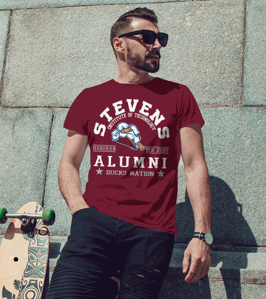 Stevens Institute Of Technology Alumni Hoboken New Jersey Ducks Nation T-Shirt