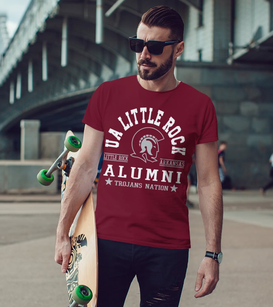 UA Little Rock Alumni Arkansas Trojans Nation T-Shirt