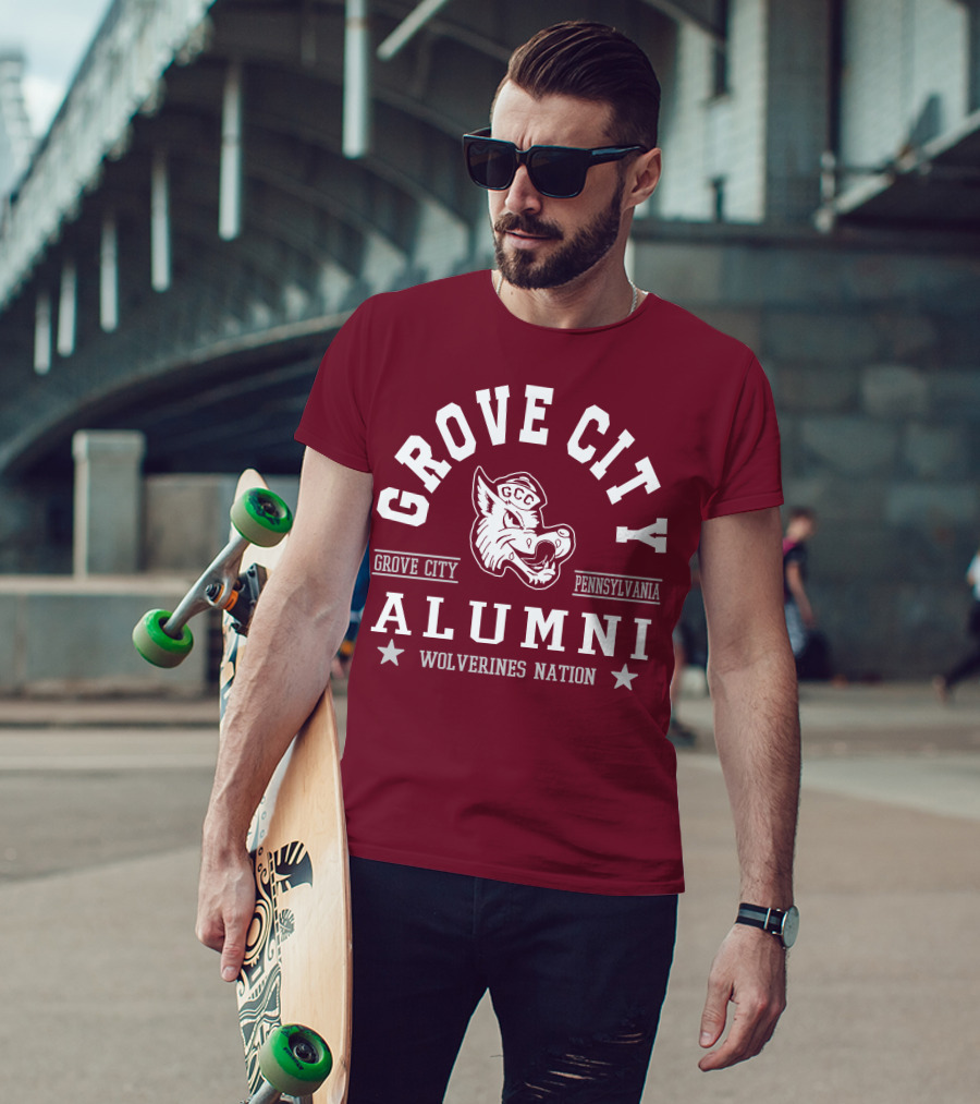 Grove City College Alumni Wolverines Nation Pennsylvania T-Shirt