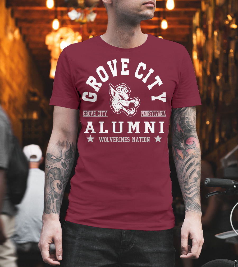 Grove City College Alumni Wolverines Nation Pennsylvania T-Shirt