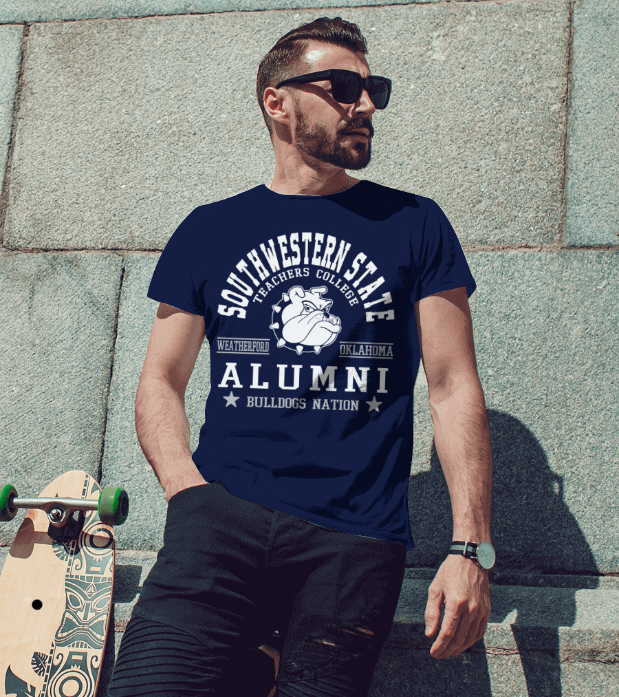 Southwestern State Teachers College Alumni Bulldogs Nation Weatherford Oklahoma T-Shirt