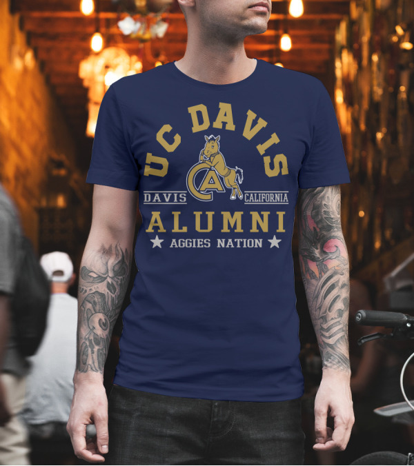 UC Davis Alumni Aggies Nation Davis California T-Shirt UC Davis Alumni Aggies Nation Davis California T-Shirt