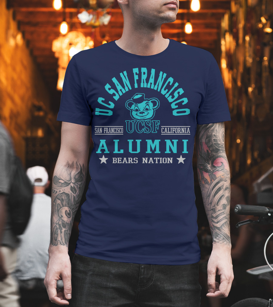 UC San Francisco California UCSF Alumni Bears Nation T-Shirt