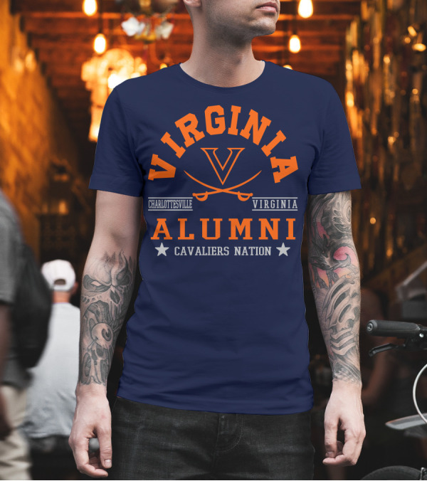 Virginia Alumni Cavaliers Nation Charlottesville Virginia T-Shirt Virginia Alumni Cavaliers Nation Charlottesville Virginia T-Shirt