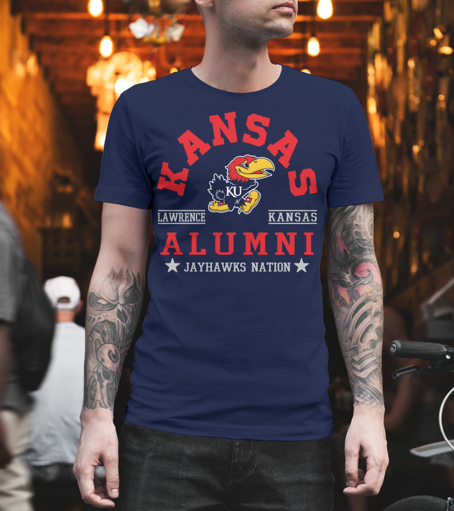 Kansas Alumni Jayhawks Nation Lawrence Kansas T-Shirt