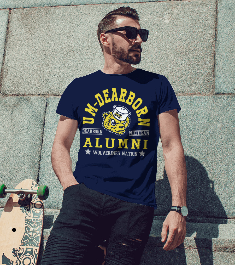 UM-Dearborn Alumni Wolverines Nation Dearborn Michigan T-Shirt