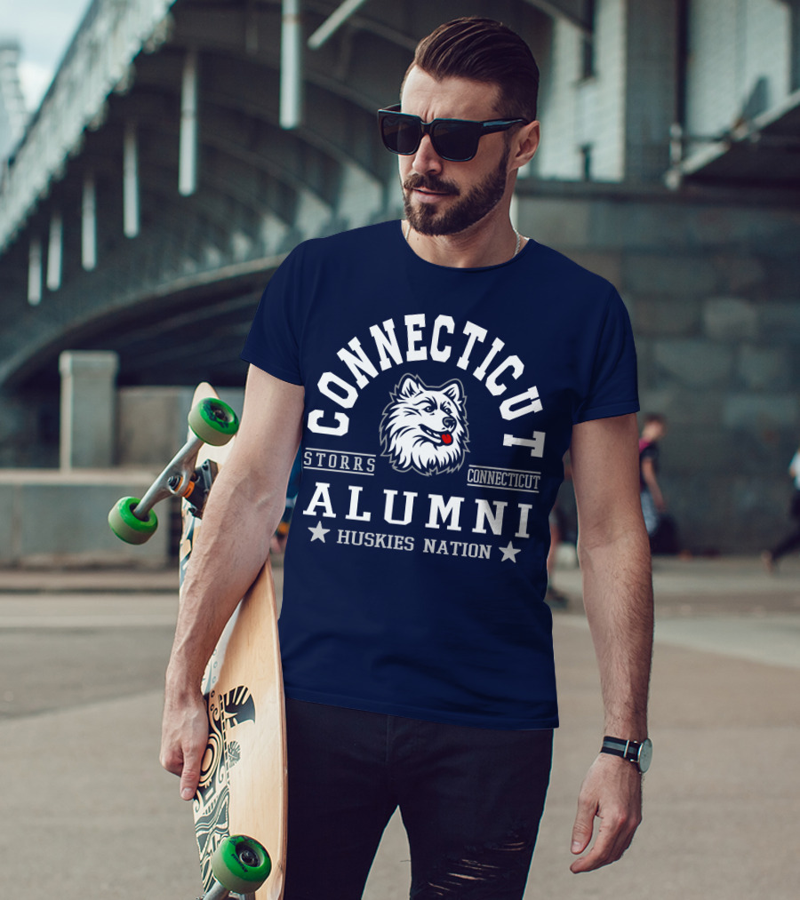 Connecticut Storrs Alumni Huskies Nation T-Shirt