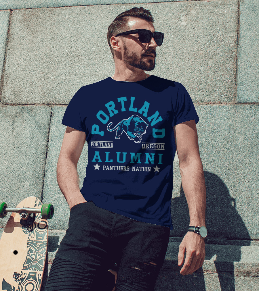 Portland Oregon Alumni Panthers Nation T-Shirt